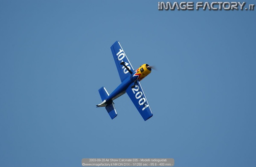 2003-09-20 Air Show Calcinate 035 - Modelli radioguidati